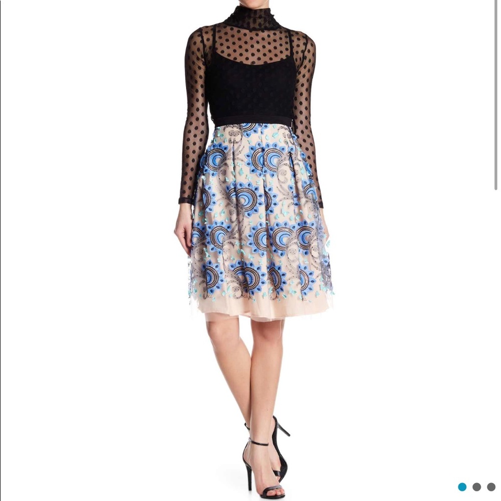 Anthropologie Solstice Tulle Skirt by Eva Franco